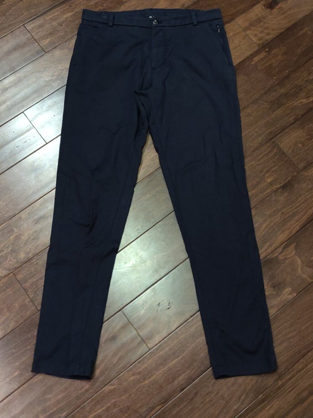 Lululemon Commission Pants Qwick Chino Nautical Navy SIZE 34